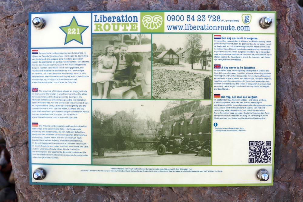 Liberation Route Marker 221 #2