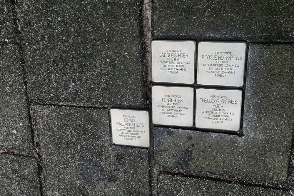 Stolpersteine Van der Vinnestraat 9 #1