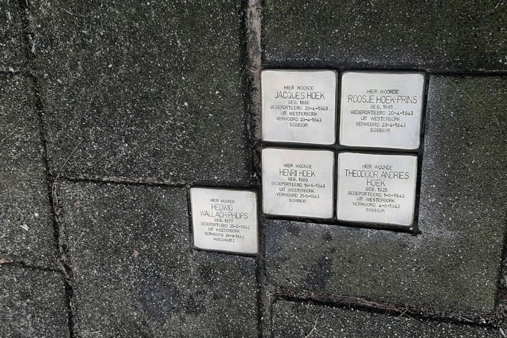 Stolpersteine Van der Vinnestraat 9