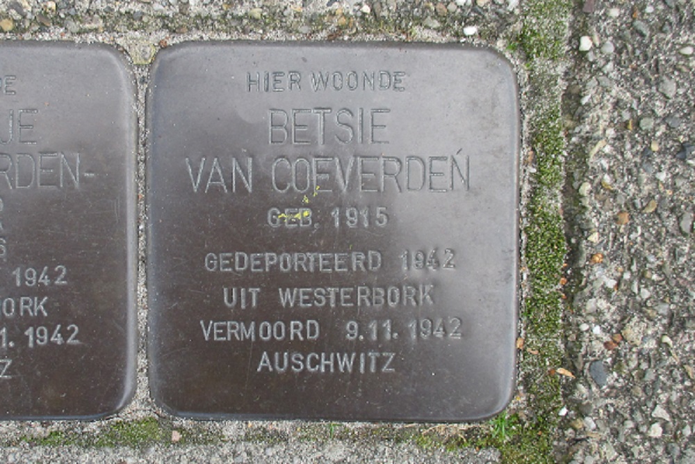 Stolpersteine Sallandsestraat / Wilhelminasingel #3