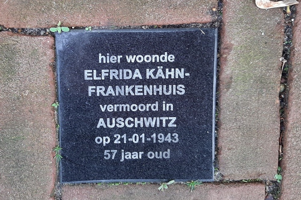 Memorial Stone Everard Meysterweg 18 #1