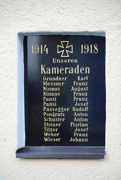 War Memorial Zehndorf
