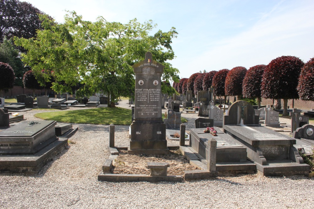 Belgian War Graves Edelare