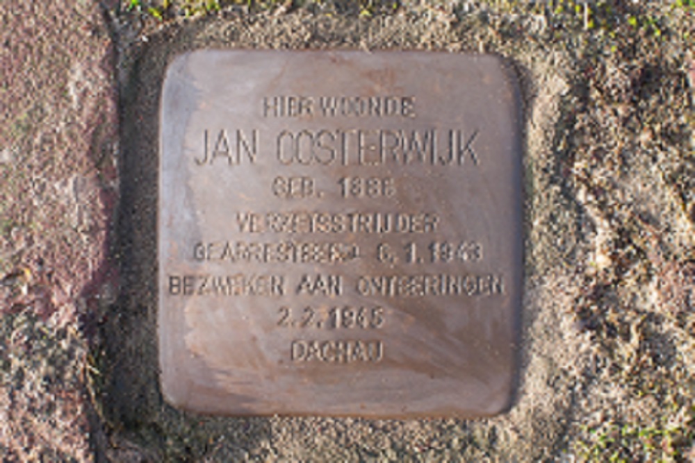 Stolperstein Kanaalweg 207 #2