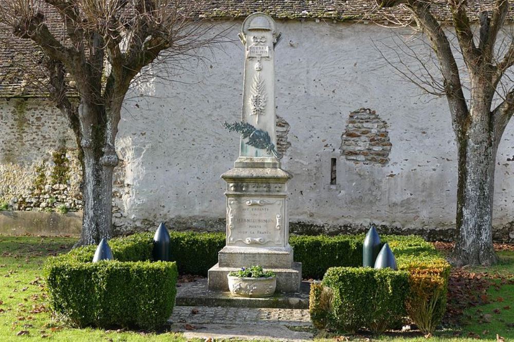 Monument Eerste Wereldoorlog Le Mesnil-Simon #1