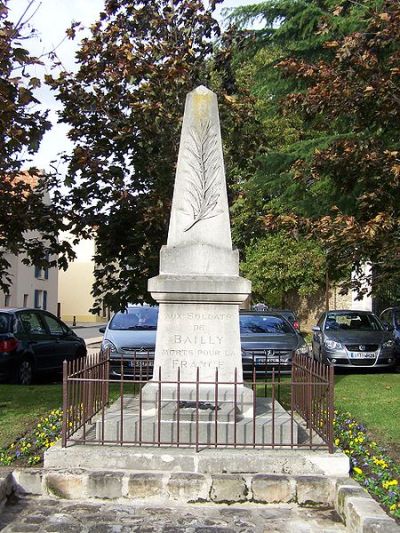 Oorlogsmonument Bailly #1