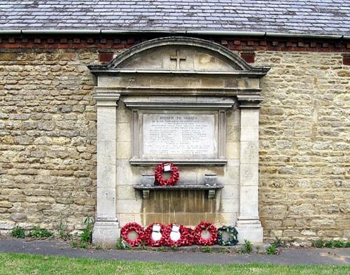 Oorlogsmonument Cogenhoe #1