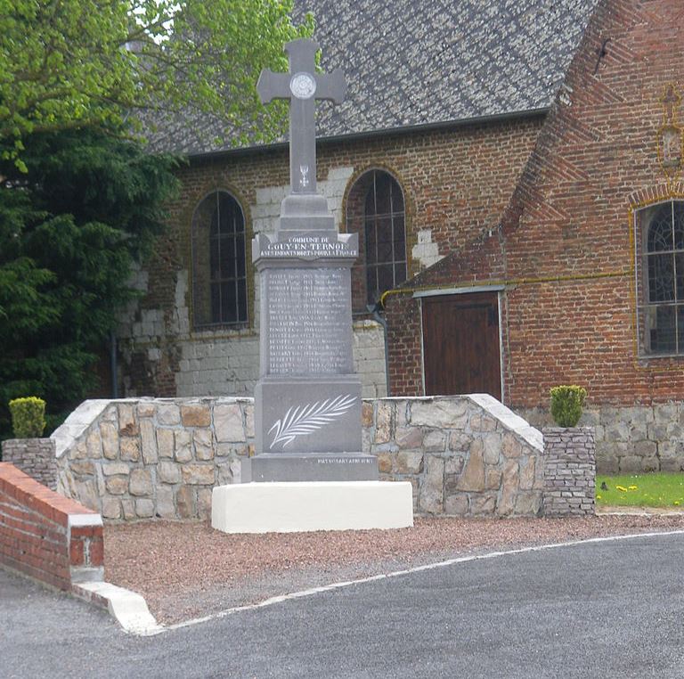 Monument Eerste Wereldoorlog Gouy-en-Ternois #1