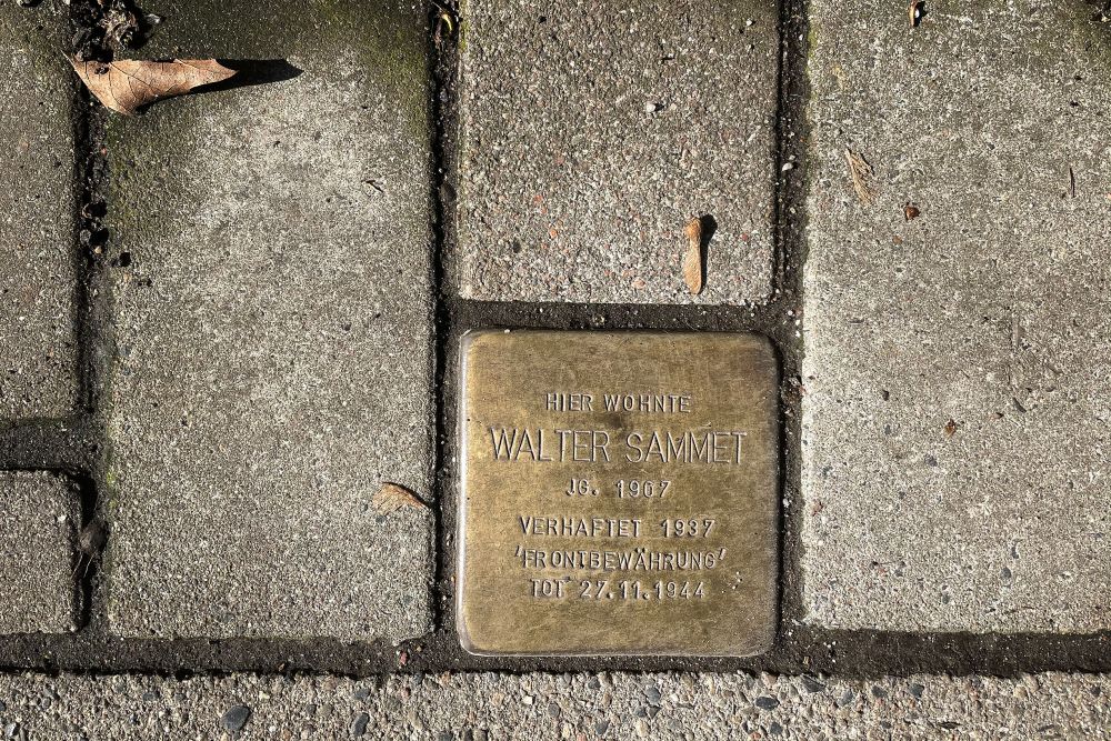 Stumbling Stone Annenstraße 4