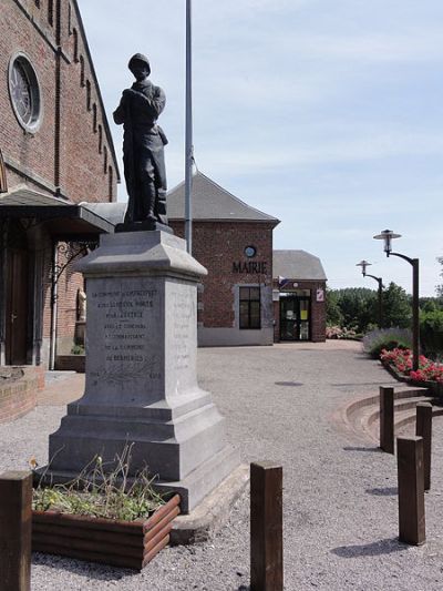 Oorlogsmonument Amfroipret en Bermeries #1