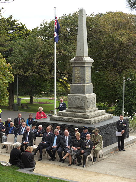 Oorlogsmonument Parklands/Burnie #1