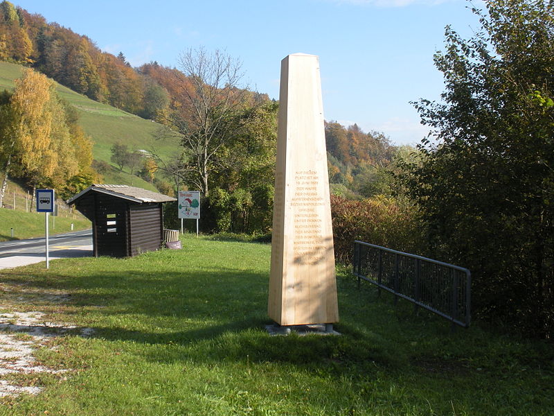 Monument Gevecht 18 Juni 1809