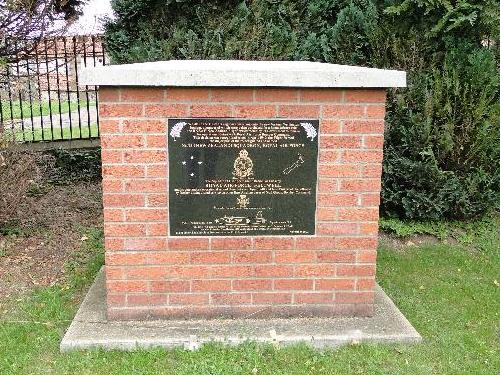 Monument No 75 (New Zealand) Squadron Royal Air Force