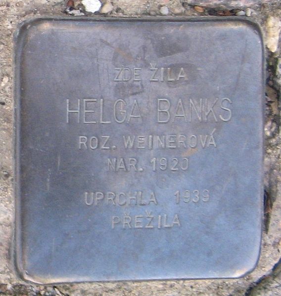 Stolpersteine ampachova 1721/4 #1