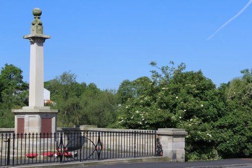 Oorlogsmonument Crookedholm en Hurlford