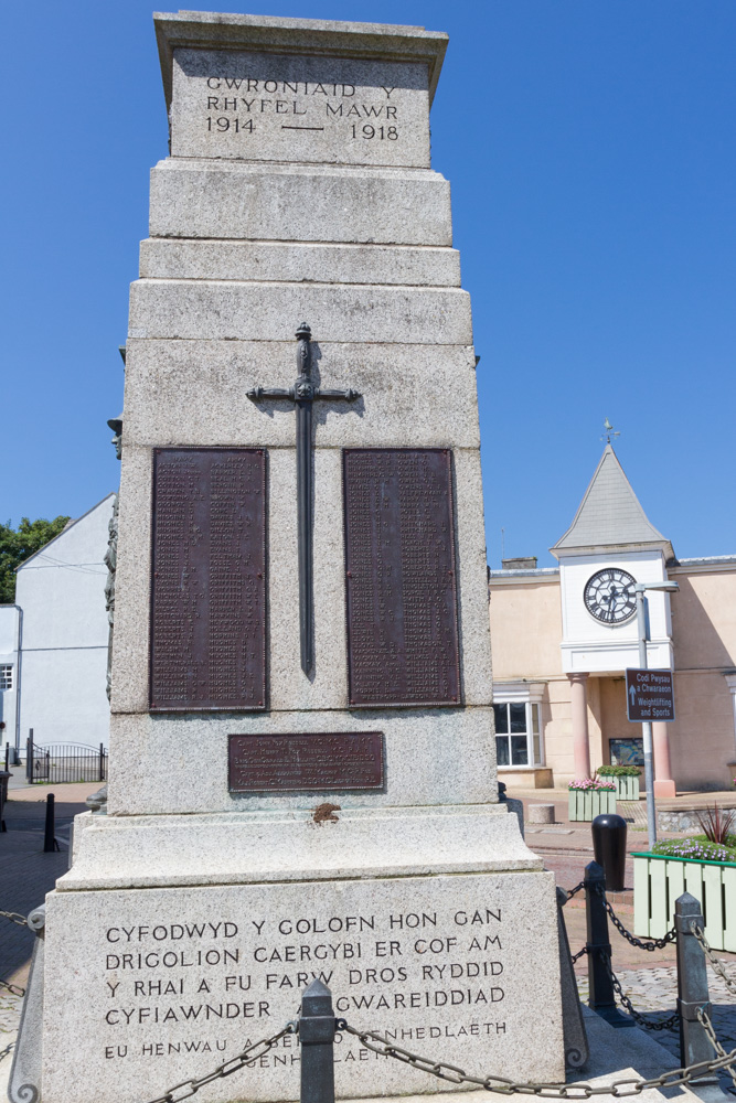 Oorlogsmonument Holyhead #4