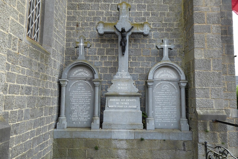 Oorlogsmonument Thynes #2