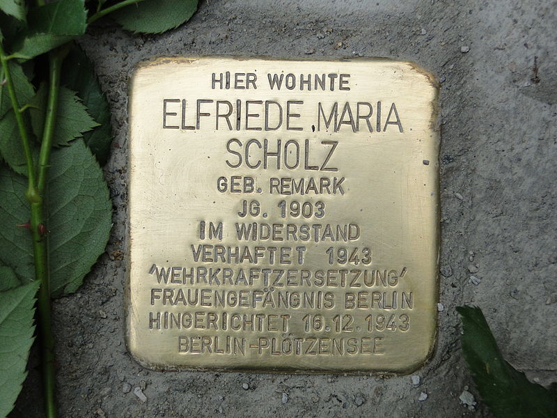 Stolperstein Bergstrae 42 #1