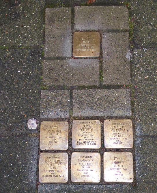 Stolpersteine Graelstraße 37 #2