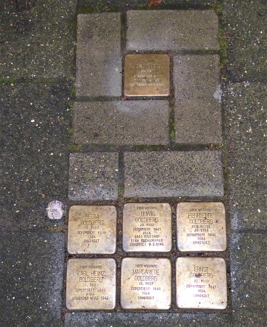 Stolpersteine Graelstrae 37 #2