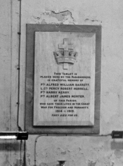 War Memorial St. Andrew Church Deopham