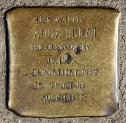Stolpersteine Böckhstraße 53