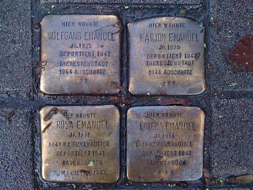 Stolpersteine Heußweg 17 #1
