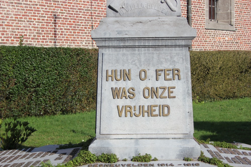 Oorlogsmonument Oordegem	 #3