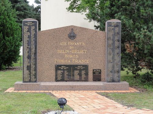 Oorlogsmonument Belin-Bliet #1