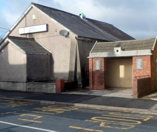 Former War Memorial Cefn Cribwr #1