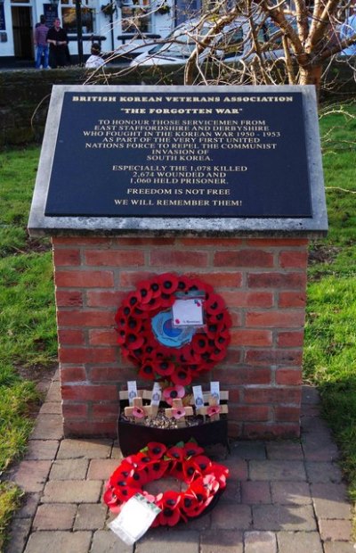 Oorlogsmonument Burton Upon Trent #2