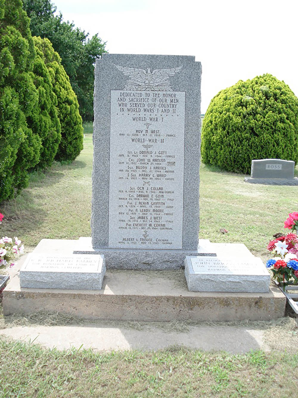 War Memorial Harmon