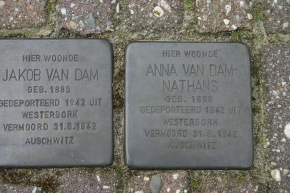 Stolpersteine Bernhardlaan 12 #3