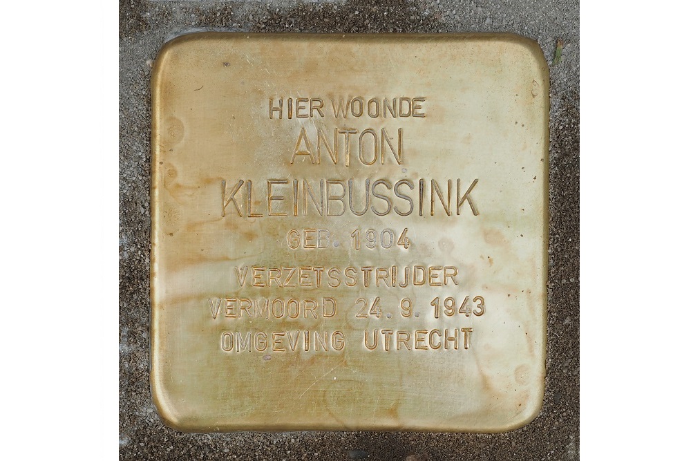 Stolperstein D.G. van Keeselstraat 27 (nu nr. 78) #1