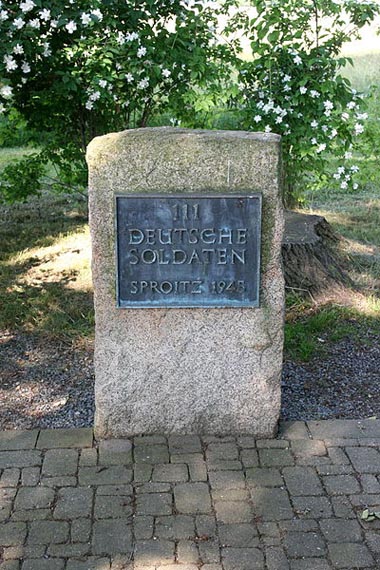 Duitse Oorlogsbegraafplaats Sproitz #3