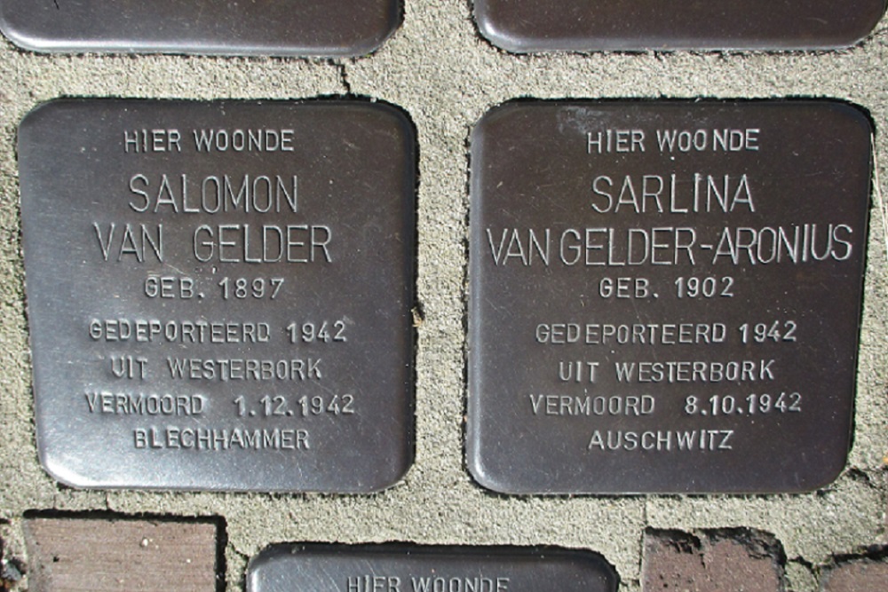 Stolpersteine Hekstraat 13 #2