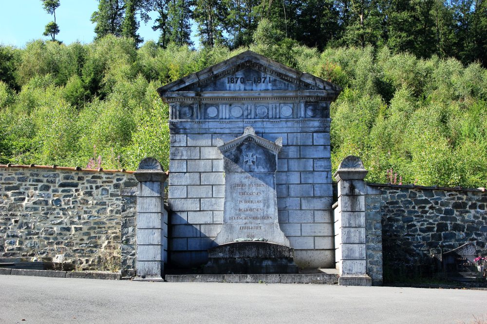 German War Memorial 1870-1871 Cemetery Bouillon