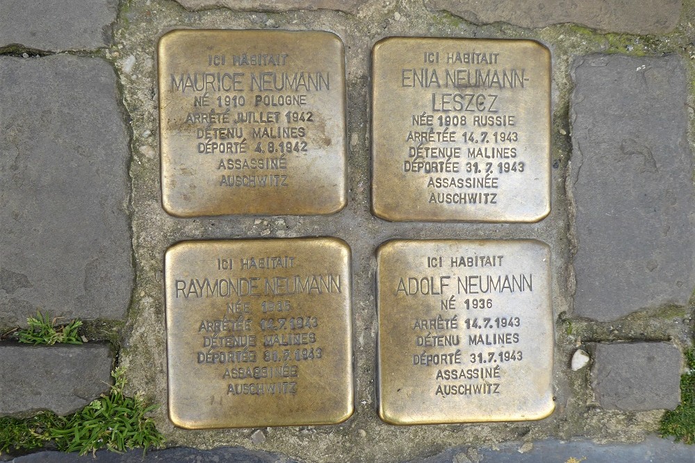 Stolpersteine Sint-Gisleinsstraat 53 #1