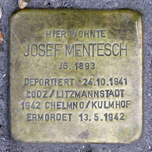Stumbling Stones Ohmstraße 1 #4