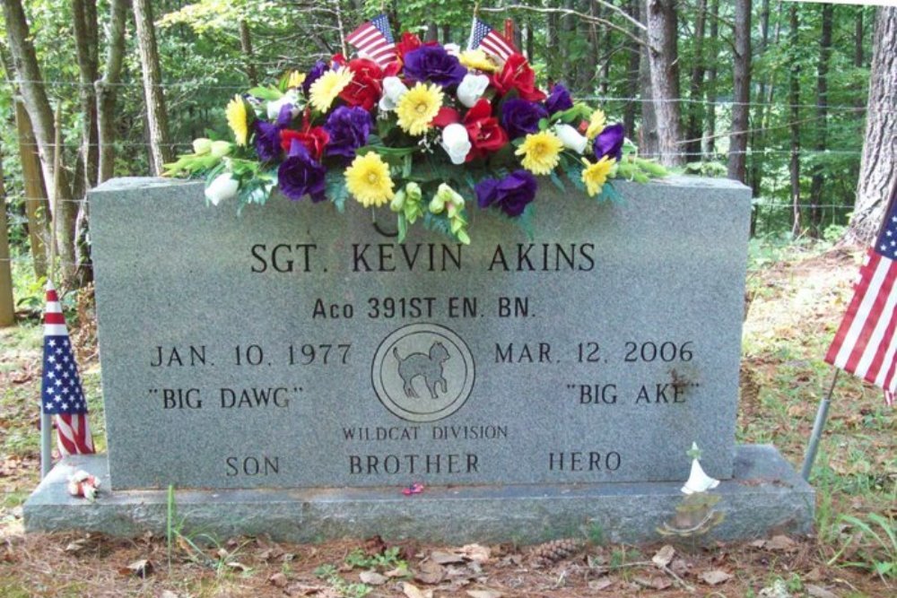 American War Grave Sam Robertson Cemetery #1