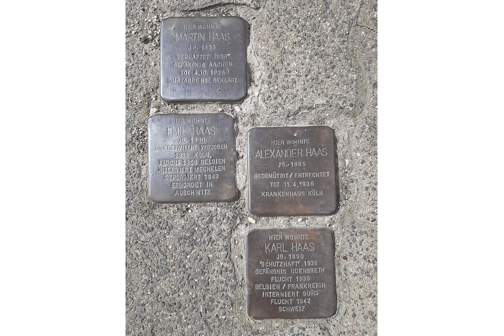 Stolpersteine Im Kirschseiffen 31 #1