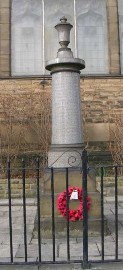 Oorlogsmonument Tingley Methodist Church #1