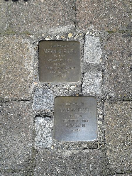 Stolpersteine Koblenzer Strae 10 #1