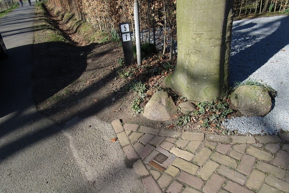 Stolperstein Achterhoeksedwarsweg 7 #2