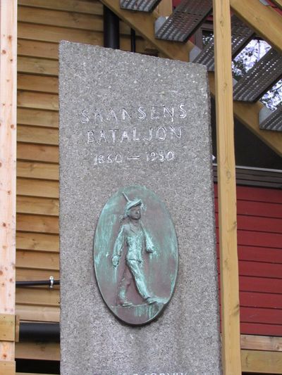 Monument Skansens Bataljon Bergen #2