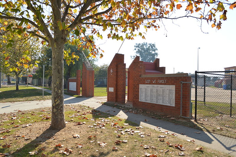 War Memorial Gates Lavington #1