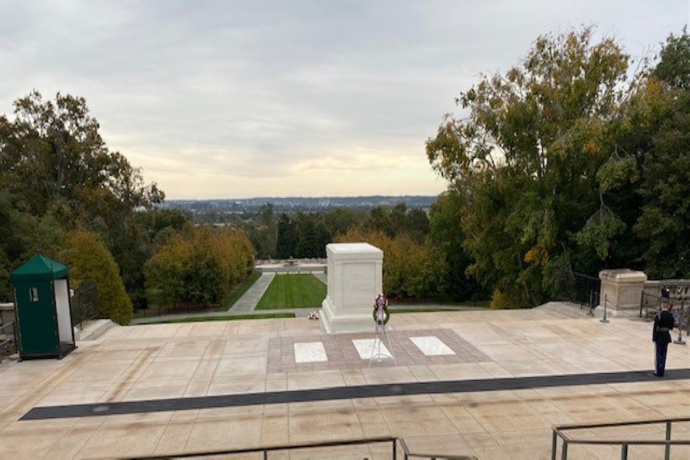 Tombe van de Onbekende Soldaat Nationale Begraafplaats Arlington