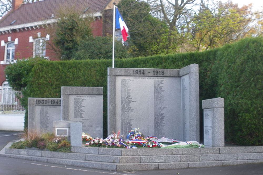 Oorlogsmonument Hersin-Coupigny