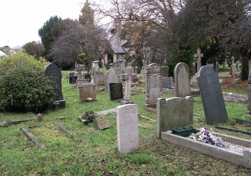 Oorlogsgraven van het Gemenebest St Bridget Churchyard #1