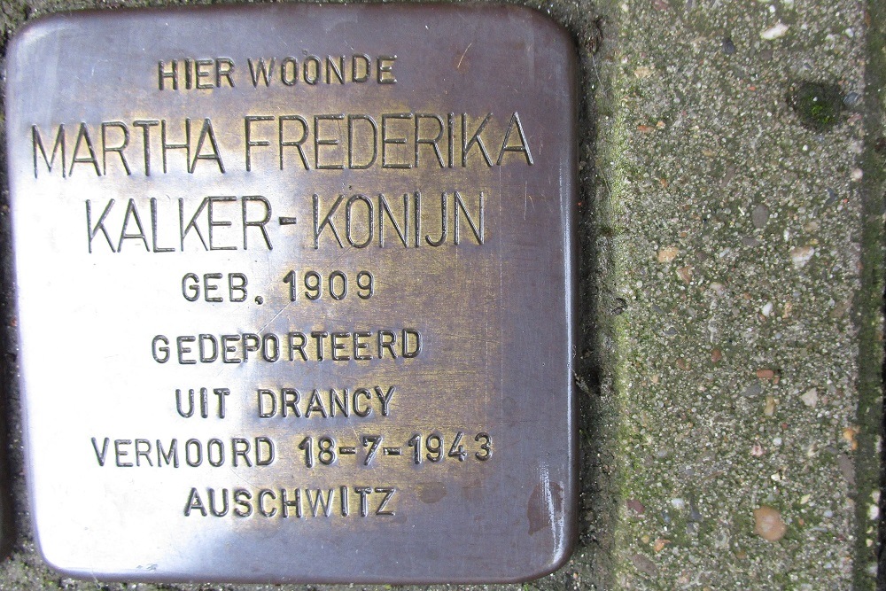 Stolpersteine Wouwermanstraat 37 #3